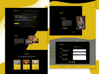 Website Template - Lighthouse company