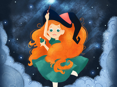 Witch. Character design book illustration cartoon cartoon character cartoon illustration character character design children book illustration children illustration illustration wacom tablet witch