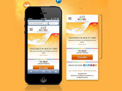 donation page design homepage mobile ui mockup ui ux