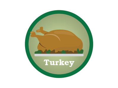 Turkey Badge