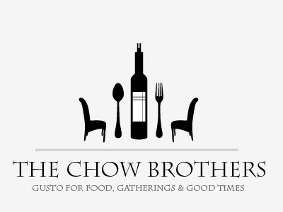 chow brothers logo - take 2 catering entertainment food fun logo