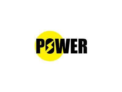 Power Logo Design booster branding electricity high logo logodesign power up strong