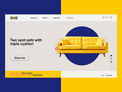 IKEA furniture concept design armchair blue furniture furniture design ikea shopping sofa yellow