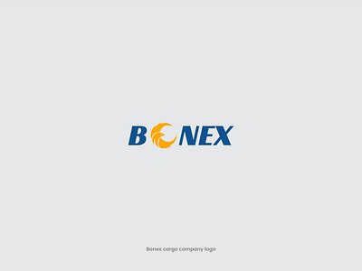 Bonex cargo company logo design