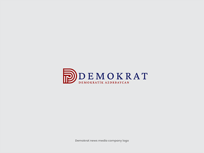 Demokrat news media company logo design azerbaijan demokrat logo logo design media media logo news news logo news logo design news media shahin aliyev