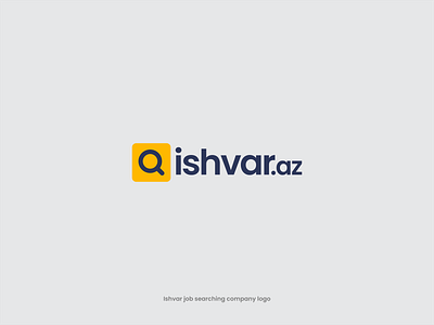 Ishvar.az job searching company logo design