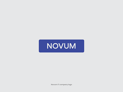 NOVUM IT company logo design company logo cooperate logo graphic design it company logo logo logo design novum novum logo shahin aliyev