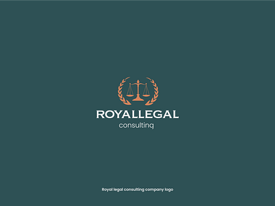 Royal legal company logo design consulting graphic design law law logo dsign legal logo design royal shahin aliyev