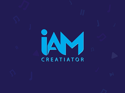 I Am creativator Concept logo