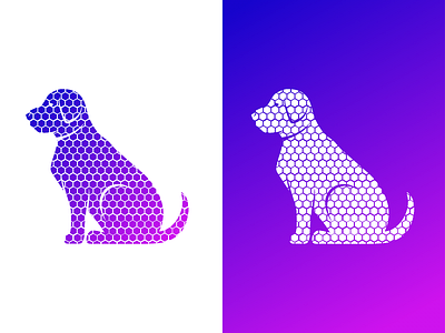 Atomic dog animation branding design flat identity illustration illustrator logo design typography ui design