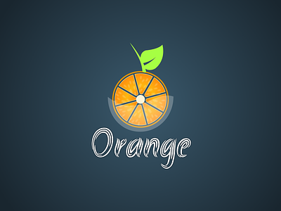 Orange concept logo animation branding design flat identity illustration illustrator logo design ui design vector