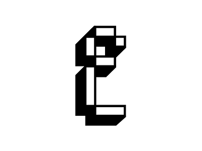 Ein - عين - ع arabic arabic letter arabic typography experimental pixel typography wip
