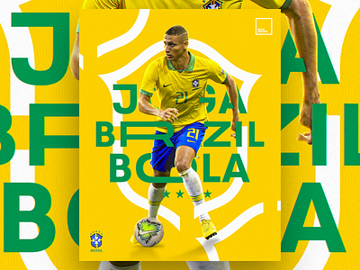 The Road to Qatar 🇧🇷🏆 brazil photoshop soccer sport sports design sports identity