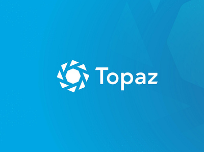 Topaz Redesign blockchain branding decent identity logo tech topaz