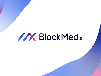 BlockMedx Logo Design app blockchain brand design brand identity branding design healthcare identity logo logo design medical mx prescription visual identity
