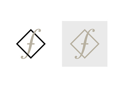 F logo mark