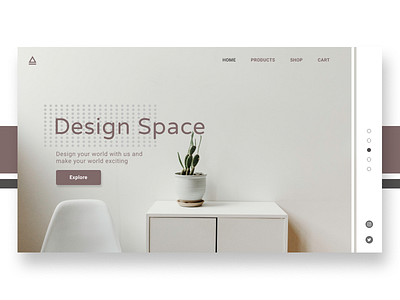 Furniture - landing page adobe app dailyui desiginspiration design figma interface medium muzli ui ui ux uidesign uidesigner uiwebdesignuidesign uiwebdesignux ux uxdesign web