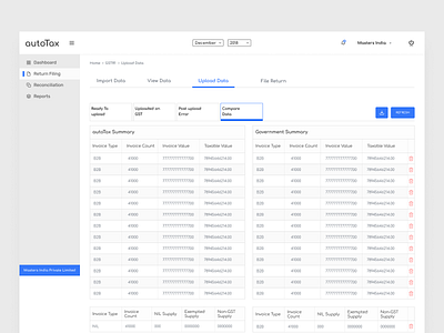 Return-Filing design figma interface product ui ui ux uidesign uidesigner ux uxdesign