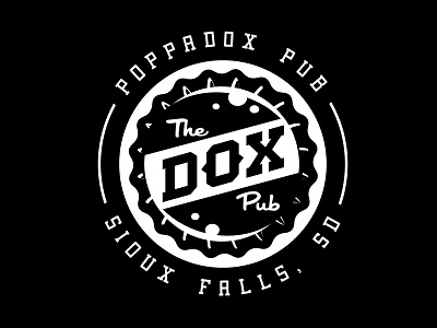 DOX - wip bar beer bottle cap logo pub tshirt
