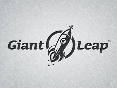 Giant Leap - Logo Tweeks WIP giant leap logo retro rocket