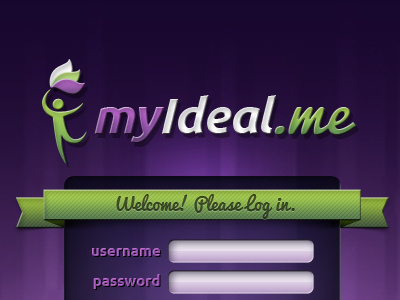 myIdeal.me Redesign fitness health logo redesign