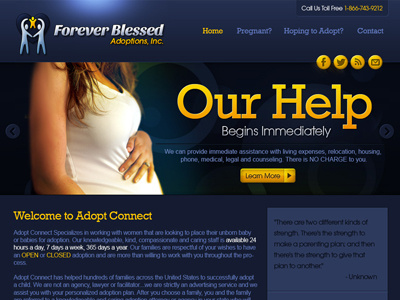 ForeverBlessed - web adopt adoption blue reskin web