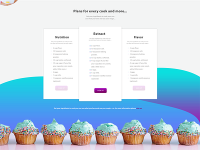 Bake a Cake UI/UX bakeacake bakery shop uiux webdesign