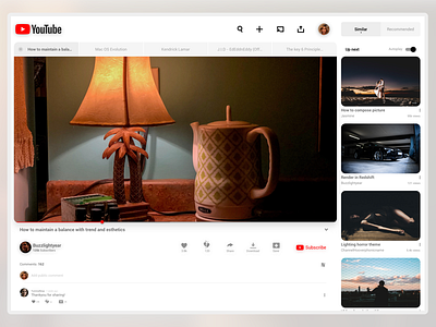 YoutubeRe-Design for iPad