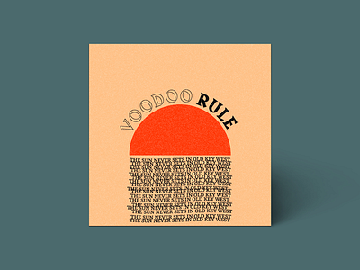Voodoo Rule Album Art album album art art art direction brand identity branding design graphic design typography