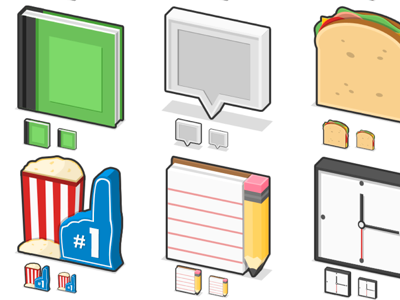 College Icon Sheet icons