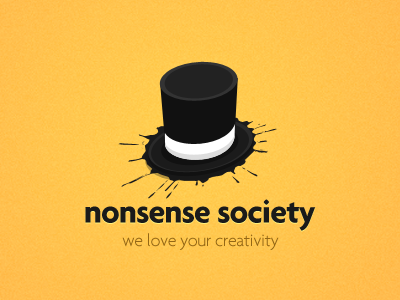 Nonsense Society logo tophat