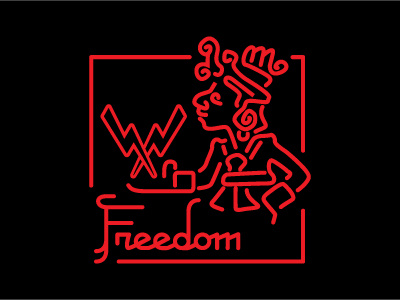 Mayan boardshop freedom illustration mayan typography