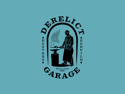 Derelict Garage Logo