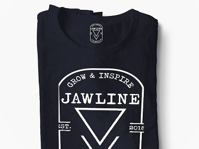 Jawline T-shirt apparel badge brand clothing fashion graphic design identity lifestyle logo vintage