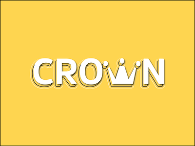 Crown Typography!