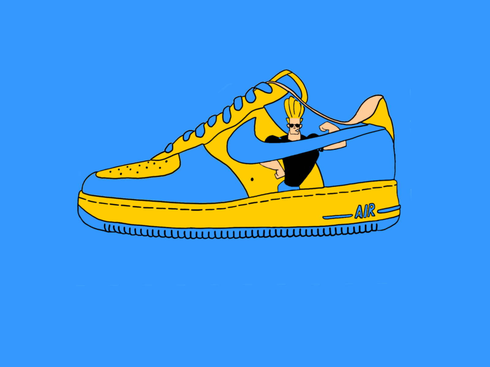 primary color air force ones