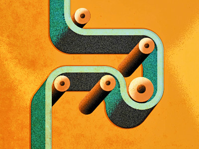 belt detail belt color illustration lettering type