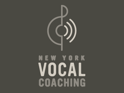 New York Vocal Coaching Logo idea logo