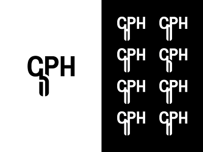 CPH ✂ design illustrator logo