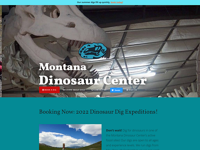 Montana Dinosaur Center Transition & Rebrand