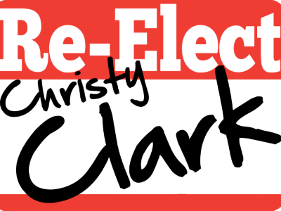 Resized Re Elect Christy Sticker campaign election political stickers yard sign