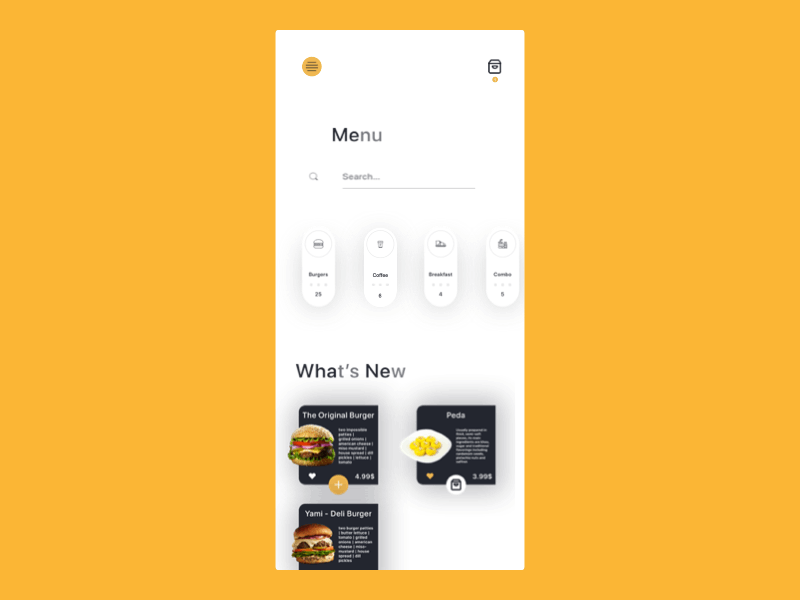 Coffee Make UI Kit animation app coffee concept design principle sketch ui ux