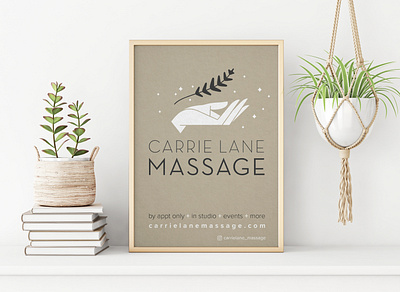 Carrie Lane Massage branding massage