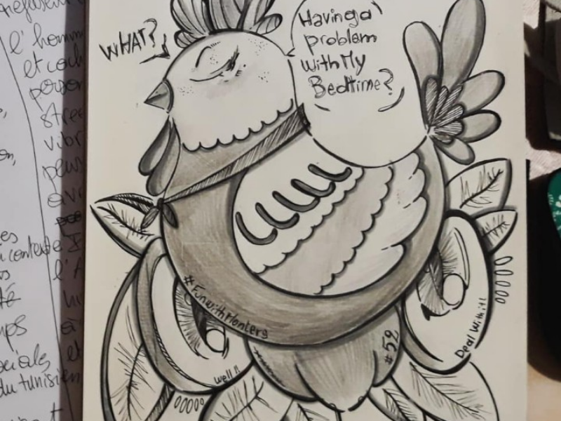 Bedtime schesual... doodle art dailydraw illustration