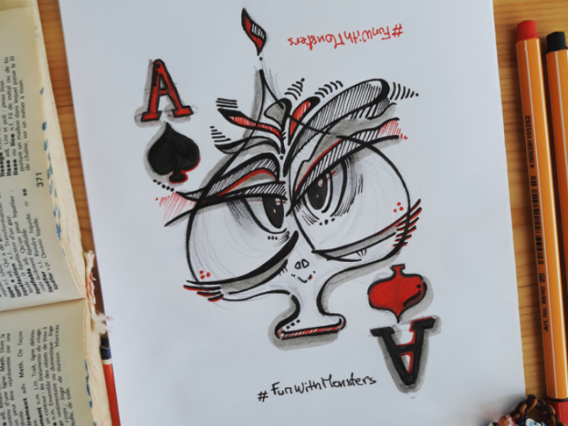Ace... graphicdesign doodle art illustration