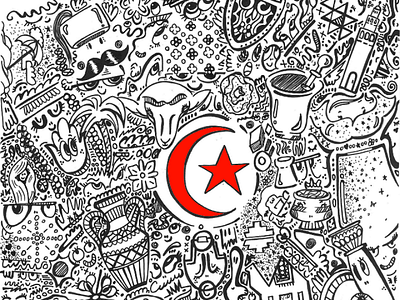 Doodle tunisie art doodle draw graphicdesign illustration sketch tunisie