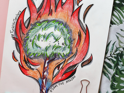 Save the amazon amazon art doodle draw forest graphicdesign illustration savetheamazon sketch