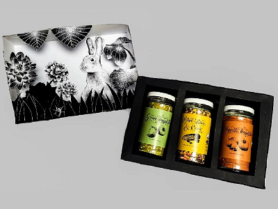 Garden Of Heat design garden illustration package packaging salsa