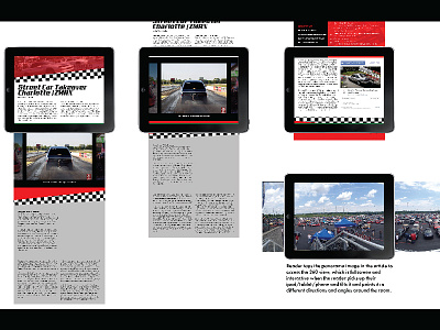 Interactive epub WIP automotive car drag epub interactive magazine race