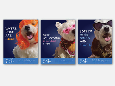 Mutt Hutt Print Advertisements advertising dogs mutt print terrier tv